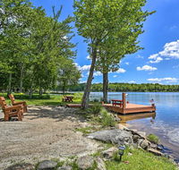 Dog-Friendly Cottage with Lush Yard  Dock - Hotels Find