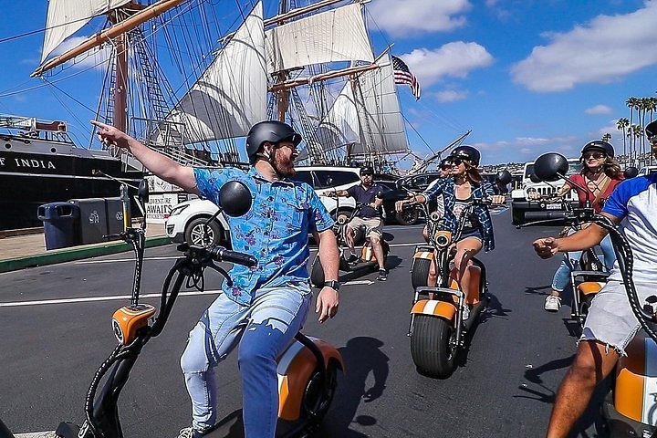 1 Hour GPS Guided Scooter Tour: Harbor/Gaslamp Quarter - thumb 1